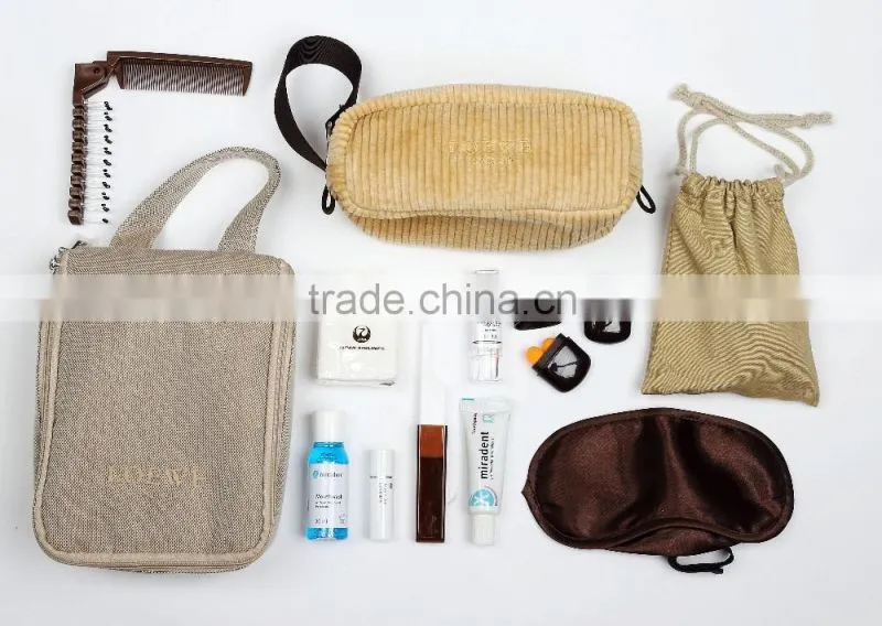 Airline Travel Kit Bag customized logo