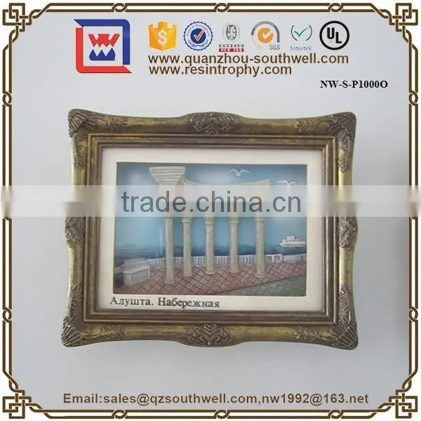 Decoration Resin Plates Souvenir Plate Customer Souvenir Plate With Logo
