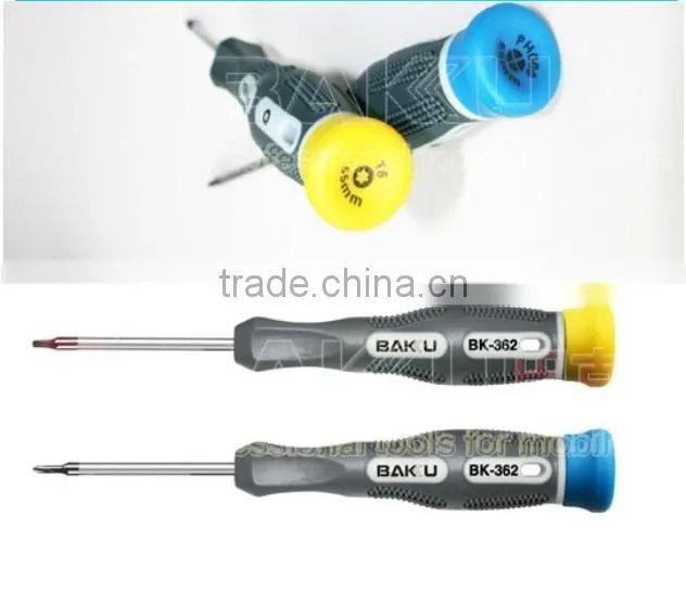 Baku electric precision screwdriver with logo magnetic phillip screwdriver BK-362