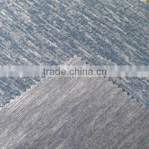 Double side punto roma knitted hosiery fabric for sweaters