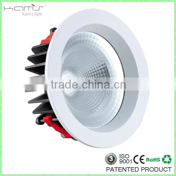 New design led downlight 30w anti-glare downlight reflector downlight with 3 years warranty