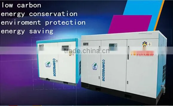 energy saving oil free screw compressor equipment TW 75S