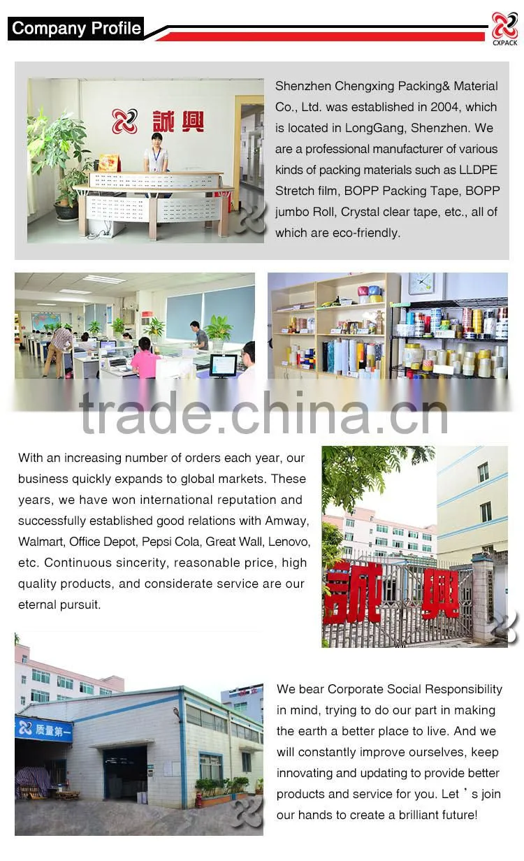 Top Selling Products Black Design Printed Packaging Tape Manufactory