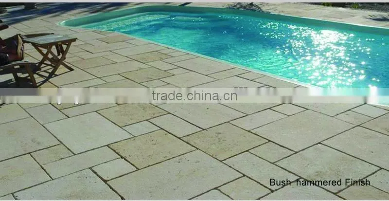 chinese natural yellow limestone tiles