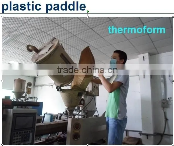 Plastic Blade Aluminum Shaft Sup Paddle Surboard