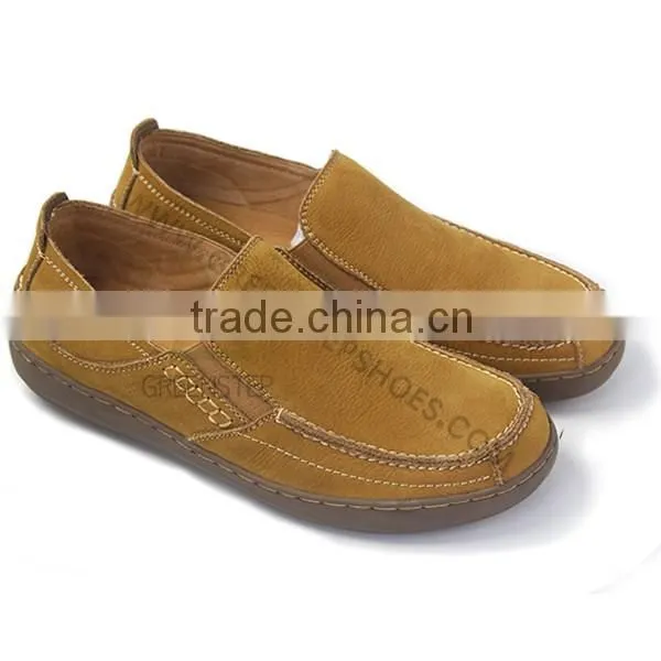 Men Footwear Flat Top Brand Men Leather Shoe