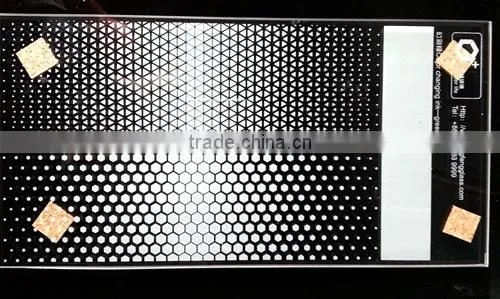 Curtain wall glass designs, metal color ceramic looks more bright