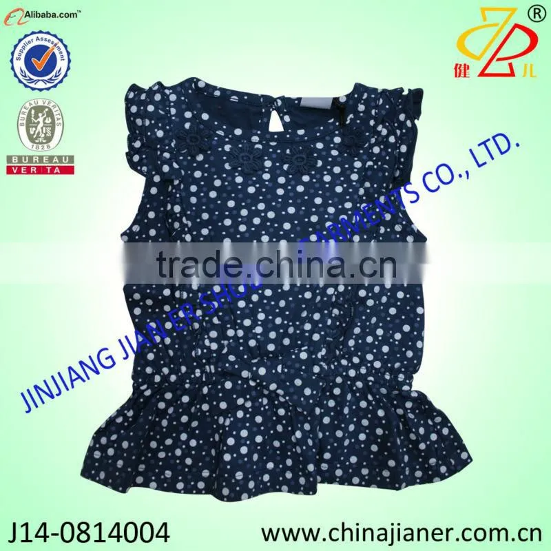 manufacture children girls DENIM overall dress dungarees dress kids denim dress