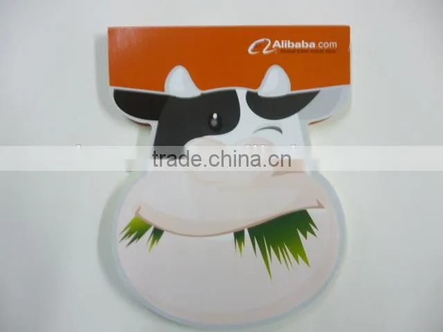 shaped sticky notes custom erasable notepad
