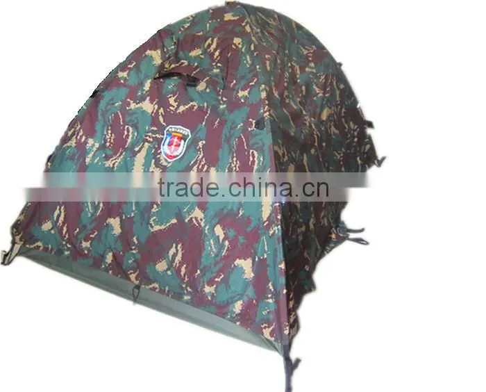 aluminum pole nylon material army double layer winter tent