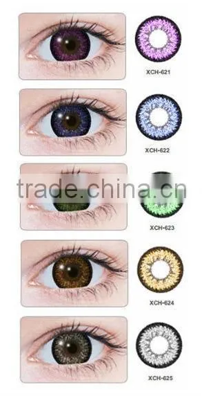 promotion products US fda approved soft super nudy geo wholesale yearly color contact lenses