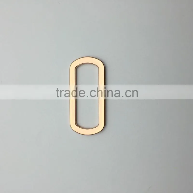 Rose Gold Metal D Ring