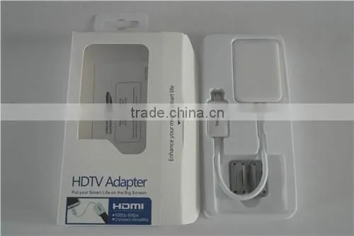 cabletolink top quality 1080P MHL to HDMIMicro USB Cable HDTV Adapter Lead for Samsung S5 S4 Note 2 3