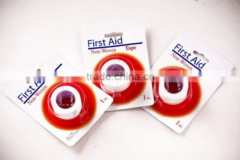 Medical tape, non-woven surgical tape