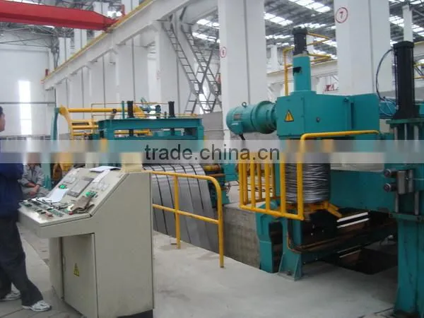 metal sheet and coil slitting and rewinding machine, galvanized steel coil slitting line for sale