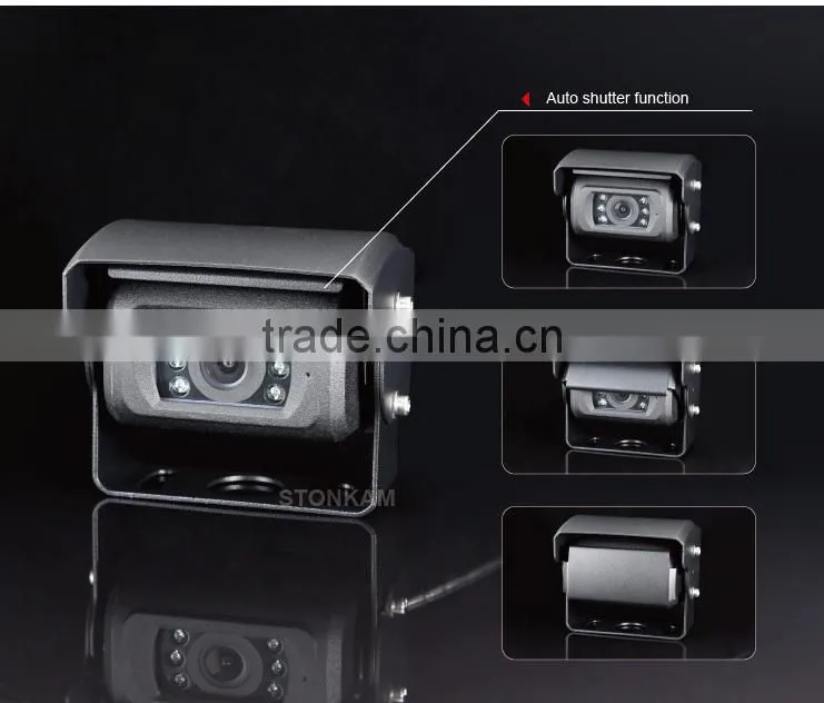 Waterproof truck video camera with autoshutter