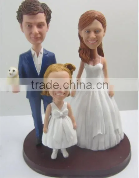 hot sell Bride and Groom wedding figurine