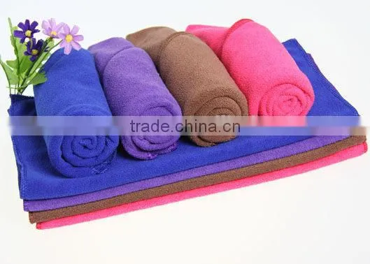 Hot sale and Soft drying beautiful microfiber towels wholesale