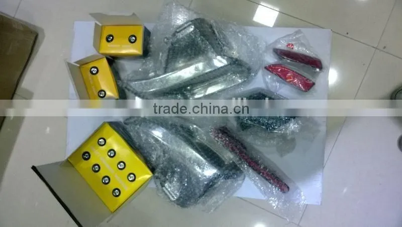 Land Cruiser LC200 W Style Body Kits Land Cruiser V8 FRP Material Auto Car Replacement Parts