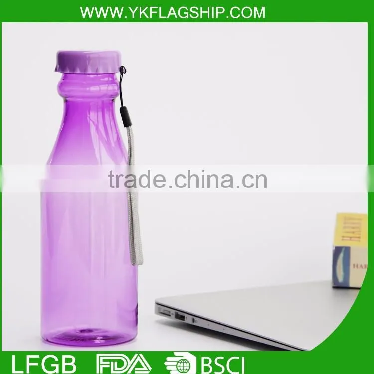 BPA free joyshaker plastic water bottle/stainless steel water bottle