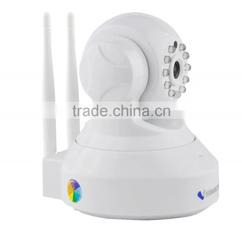 VStarcam 2015 720P ONVIF 2.4 RF433 Dual dBi antenna wifi alarm camera