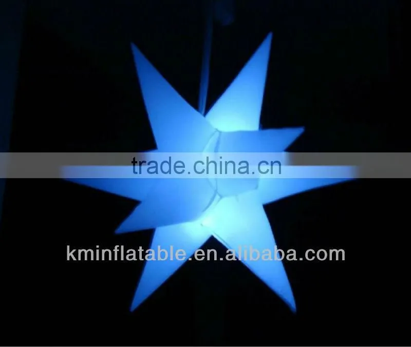 inflatable star with led