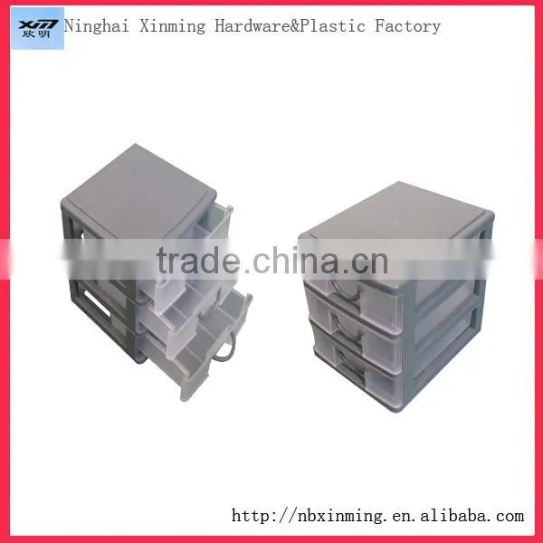 3 drawers business card storage box