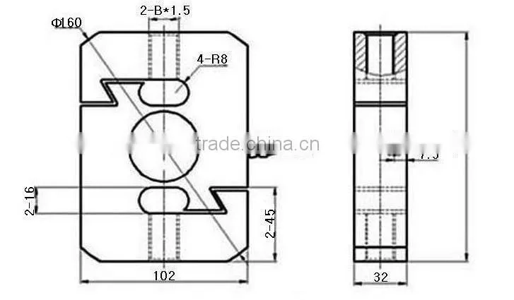 Digital Tension Load Cell/S Shape Weighing Sensor -PST-B