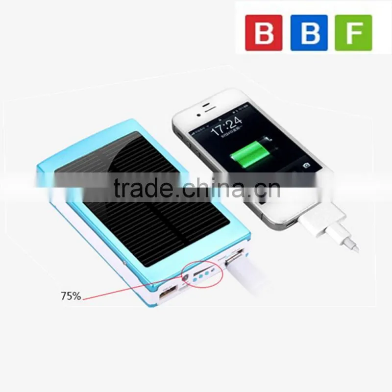 Smartphone Solar External Battery Power Bank For iPhone6 6Plus 5 5S