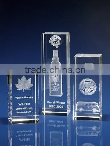 square 3d inner laser crystal cube