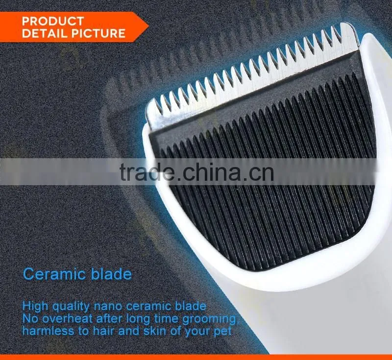 Boutique Pet Grooming Tools with ceramic blade pet clipper
