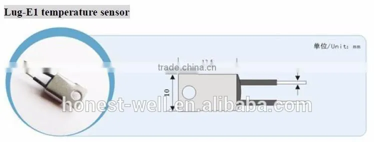 Lug type Surface Temperature Measuring NTC Sensor