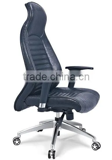 2015 new designed Office leather high back chair for Boss AB-513A