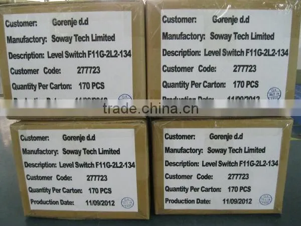 Stainless steel water level float sensor