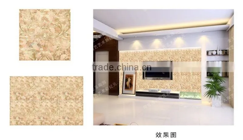 3D TV ceramic background wall tiles for living room