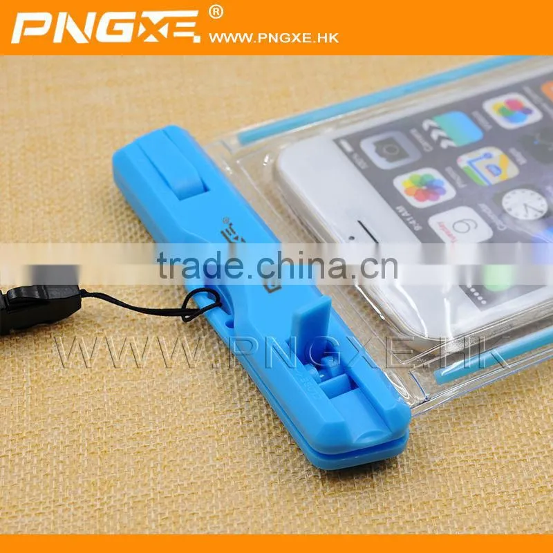 wholesale hot selling soft pvc waterproof bag for iPhone 6 for Samsung S7