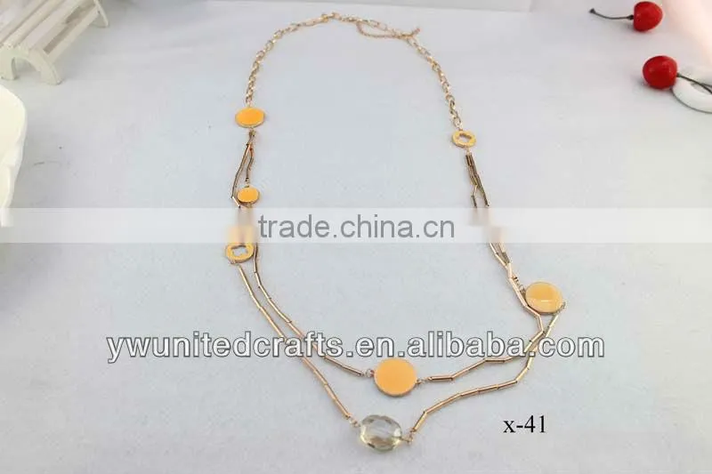 OEM high quality fashion alloy necklace