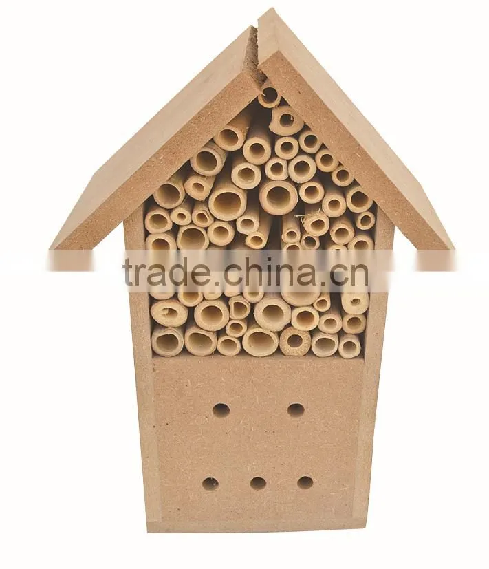 2015 year factory suppliers selling FSC hanging wild garden outdoor wooden bird feeder for made in china wholesale