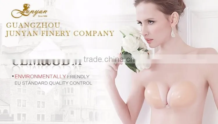 Nice beauty High Quality Reasonable Price 100% Silicone Adhasive Strapless Push Up Sexy Bra