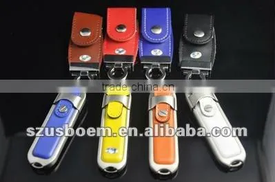 Fashion Leather USB flash memory