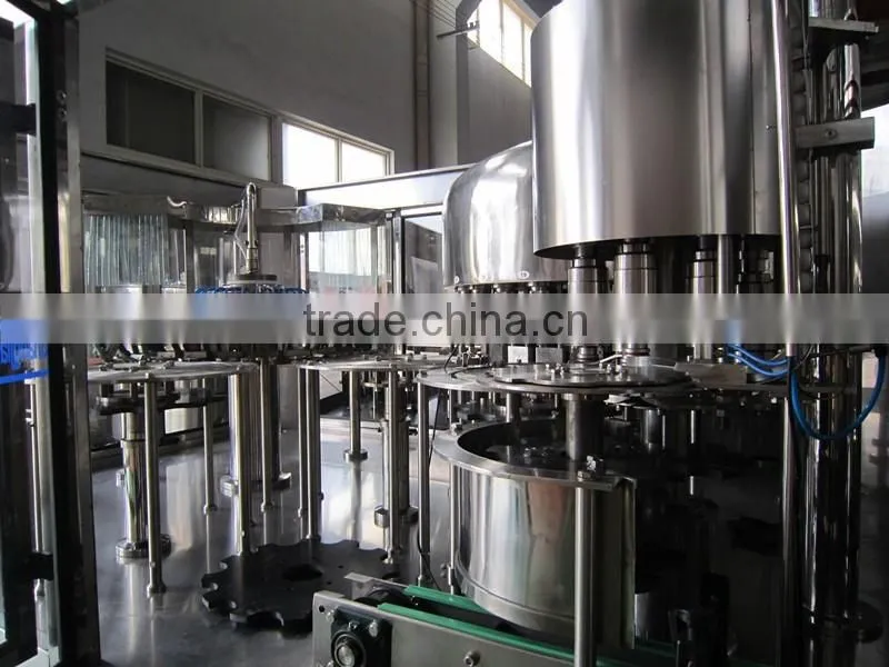 water bottle filling capping and labeling machine