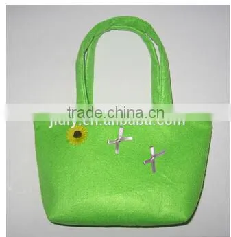 fashion beach bag, shopping bag,beauty bag,tote bag,handbag in Felt material