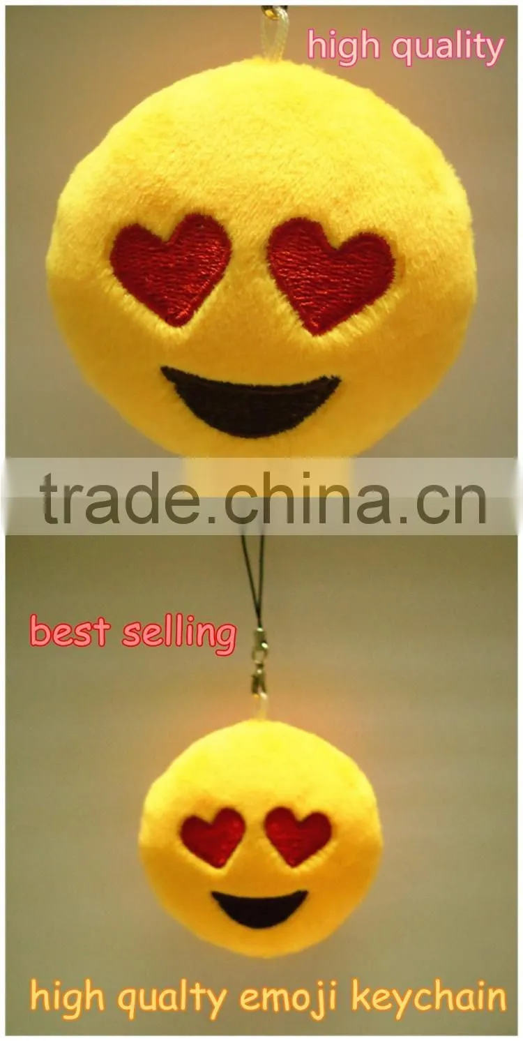 New arrivals promotional customizational design whatsapp emoji bag decoration