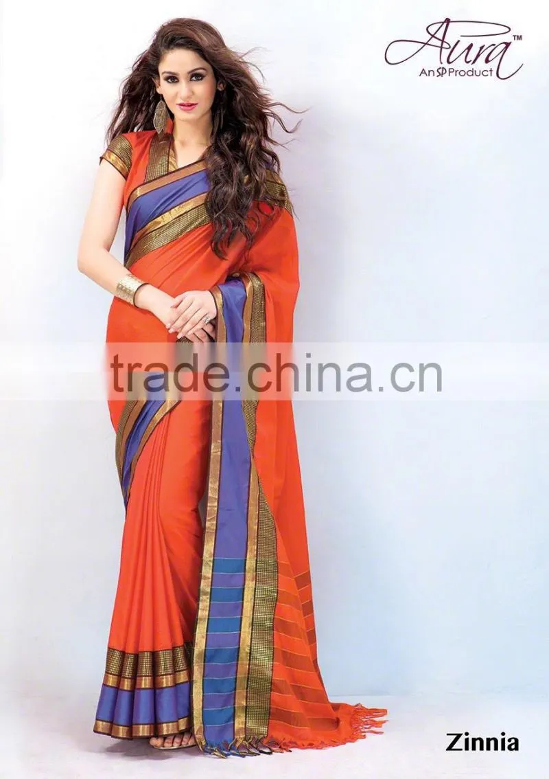 Symbolic Trendy party wear sari