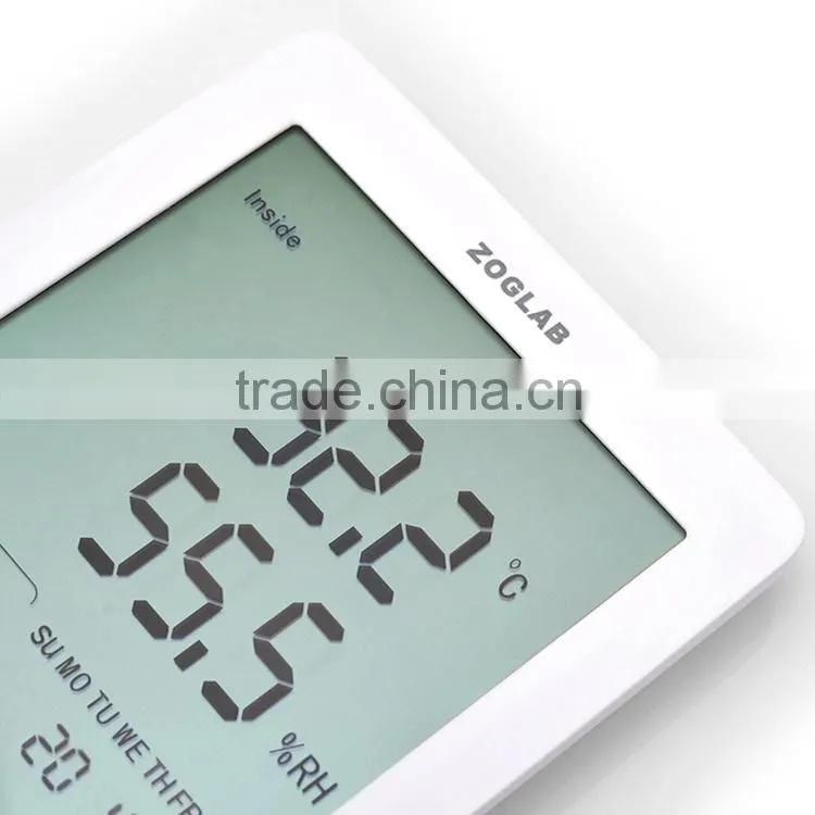 Desktop Wall mount Indoor IP50 Digital Temperature and Humidity Meter Thermometer Hygrometer Thermohygrometer