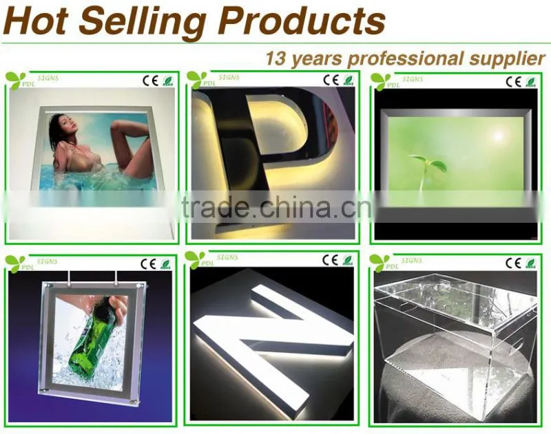 Get Now! Best Sale LED aluminum slim light box