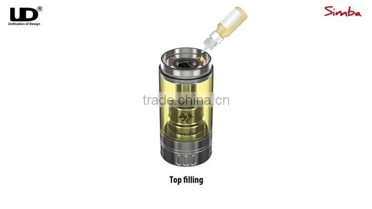 China UD 160g top filling rta tank atomizer 2016
