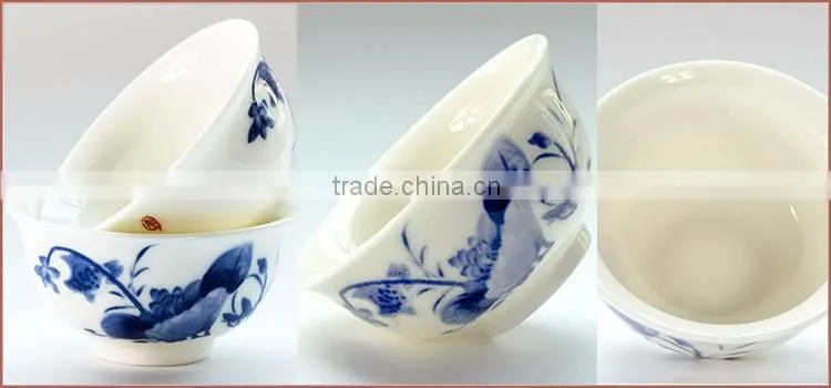 Wholesale Price Lotus Painting Small Lipton Porcelain Tea Cup