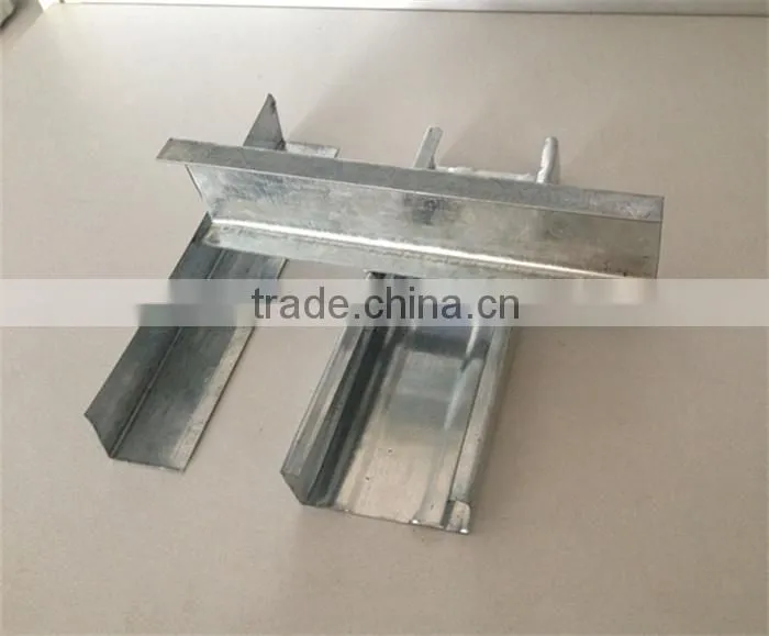 HOT SELL!! carrying channel/double furring channels /wall angle in Philippines