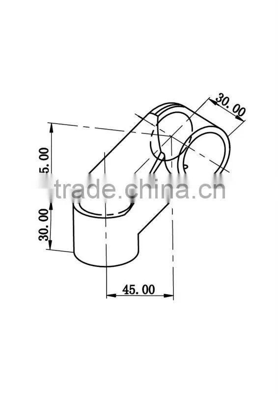 JY-A011|Pipe connector for pipe system|Metal pipe expansion plastic joint|Rubber joint for lean pipe